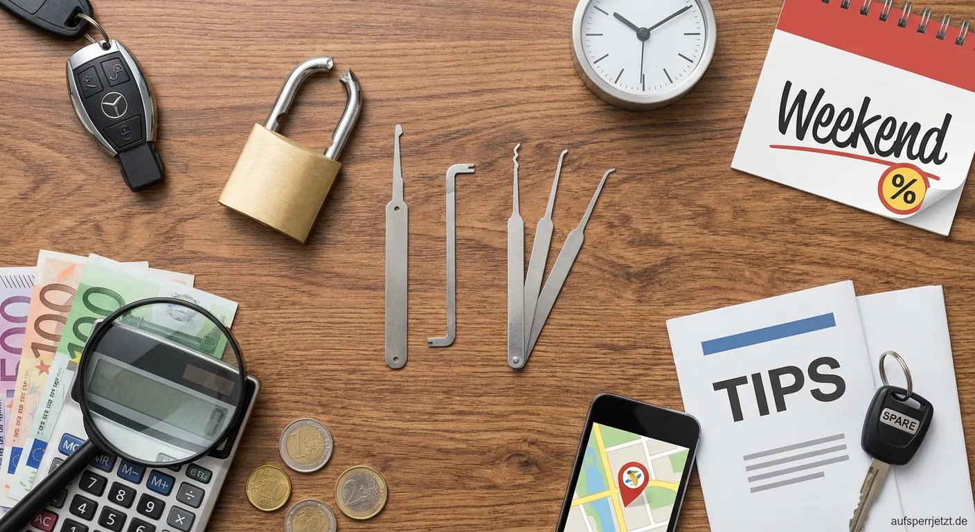 Autoöffnung durch professionellen Schlüsseldienst