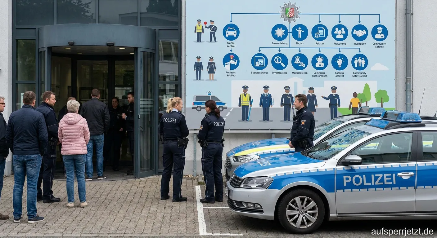 Deutsche Polizei im Einsatz
