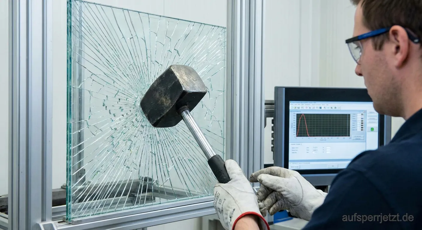 Verschiedene Sicherheitsfolien auf einem Fenster installiert