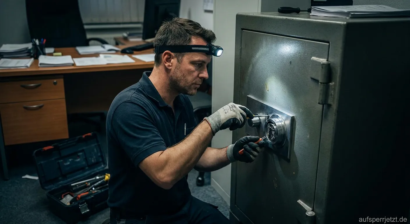Tresoröffnung Notdienst Technician Opening Safe